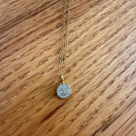 druzy necklace silver - Picture 2 of 5